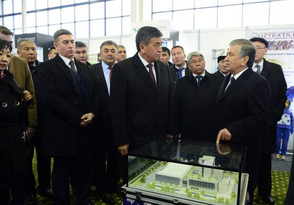 Визит президента Кыргызстана Сооронбая Жээнбекова в Узбекистан - Sputnik Узбекистан