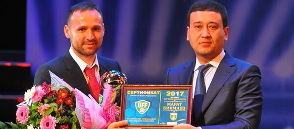 Марат Бикмаев стал футболистом года в Узбекистане Марат Бикмаев стал футболистом года в Узбекистане - Sputnik Узбекистан