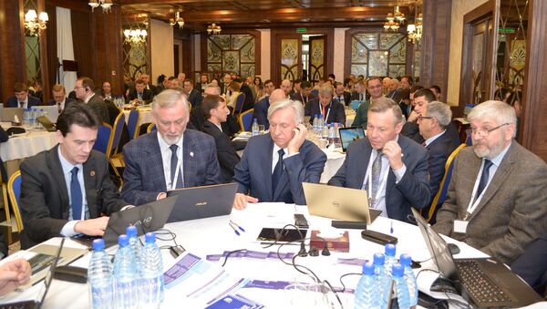12 декабря в Ереване открылась первая конференция по вопросам управления спектром в СНГ, проводимая организацией ForumGlobal при поддержке Министерства транспорта, связи и информационных технологий Республики Армения - Sputnik Узбекистан