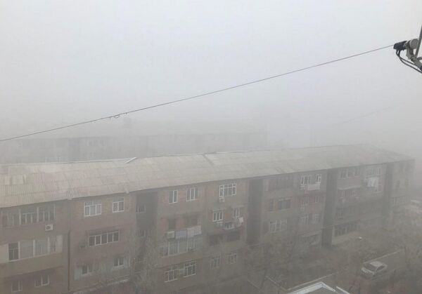 Ташкент окутал туман Ташкент окутал туман - Sputnik Узбекистан