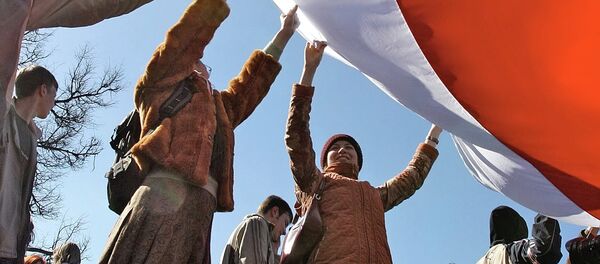 Митинг белорусской оппозиции - Sputnik Узбекистан