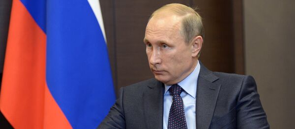 Президент России Владимир Путин Президент России Владимир Путин - Sputnik Узбекистан