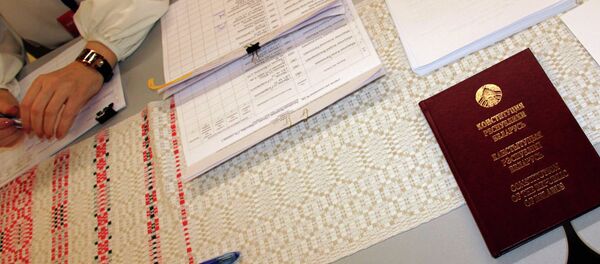 Выборы в посольстве Белоруссии в Москве Выборы в посольстве Белоруссии в Москве - Sputnik Узбекистан