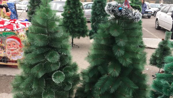 Продажа елок в Ташкенте - Sputnik Узбекистан