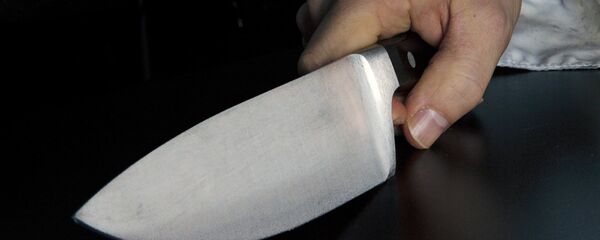 Нож в руке Нож в руке - Sputnik Ўзбекистон