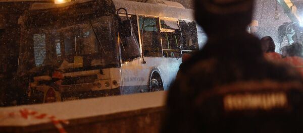 На западе Москвы автобус въехал в подземный переход - Sputnik Узбекистан