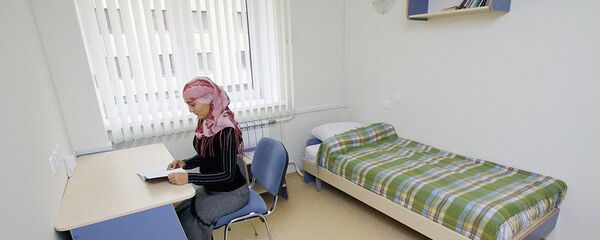 Комната в студенческом общежитии - Sputnik Узбекистан