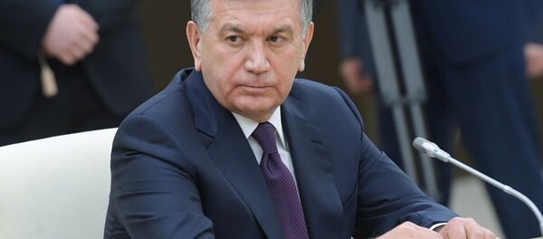 Президент Республики Узбекистан Шавкат Мирзиёев на неформальной встрече глав государств СНГ Президент Республики Узбекистан Шавкат Мирзиёев на неформальной встрече глав государств СНГ - Sputnik Ўзбекистон