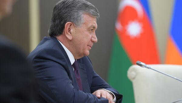 Prezident Respubliki Uzbekistan Shavkat Mirziyoyev na neformalnoy vstreche glav gosudarstv SNG - Sputnik O‘zbekiston