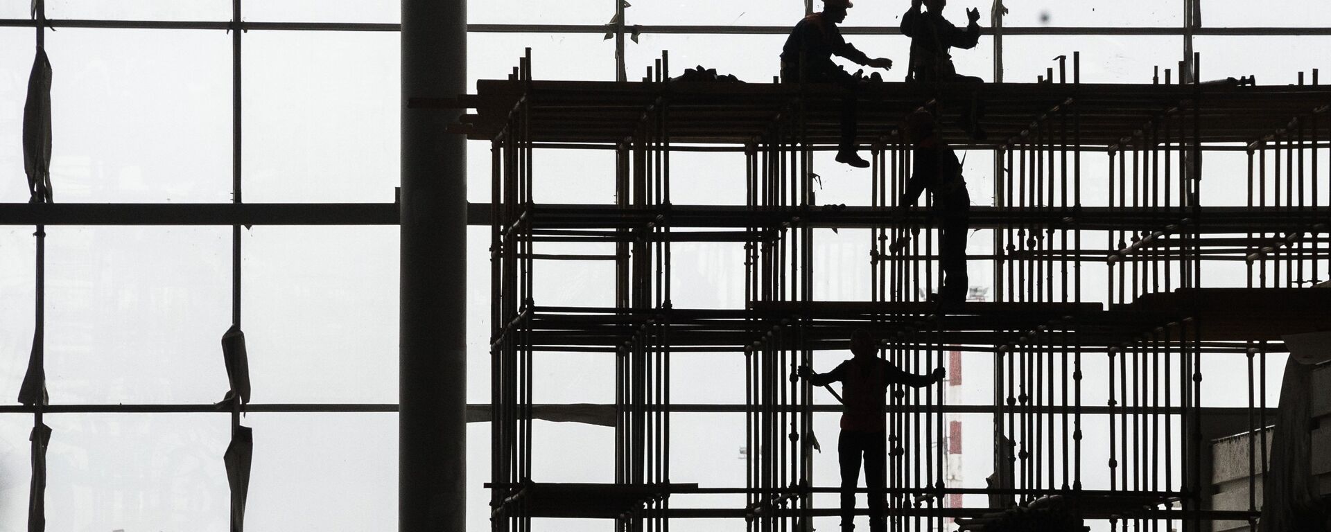 Строительство здания - Sputnik Узбекистан, 1920, 27.12.2017