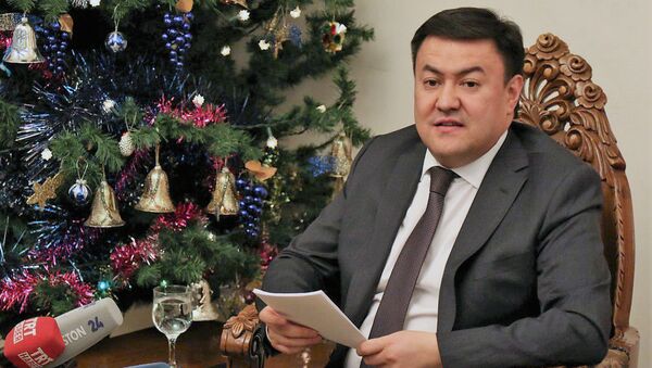 Данияр Сыдыков - Чрезвычайный и Полномочный Посол Кыргызской Республики в Республике Узбекистан - Sputnik Узбекистан
