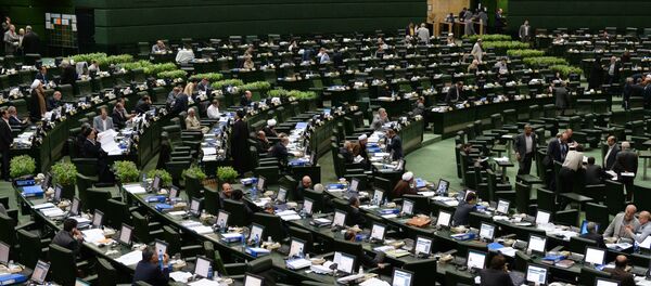 В зале заседаний парламента Ирана - Sputnik Узбекистан