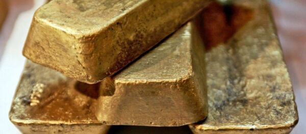 Золотые слитки Золотые слитки - Sputnik Ўзбекистон