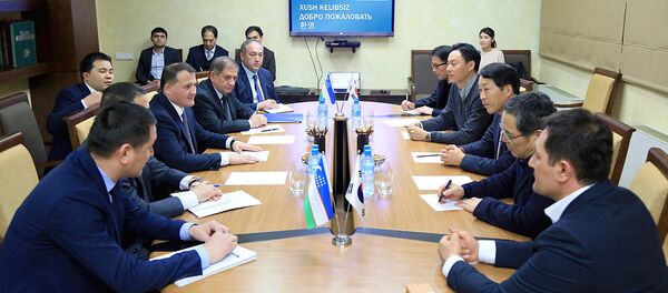 В Министерстве занятости и трудовых отношений Республики Узбекистан состоялась встреча с делегацией Республики Корея В Министерстве занятости и трудовых отношений Республики Узбекистан состоялась встреча с делегацией Республики Корея - Sputnik Узбекистан