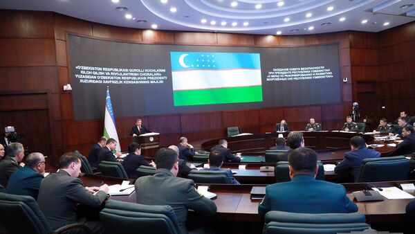 Rasshirennoe zasedanie Soveta bezopasnosti pri Prezidente Respubliki Uzbekistan - Sputnik O‘zbekiston