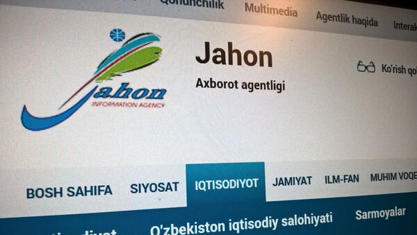 Sayt informatsionnogo agentstva Jaxon - Sputnik Oʻzbekiston