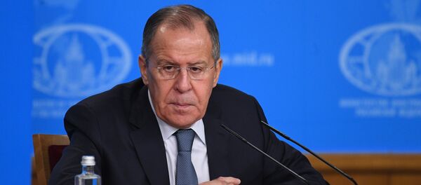 Пресс-конференция министра иностранных дел РФ С. Лаврова - Sputnik Узбекистан