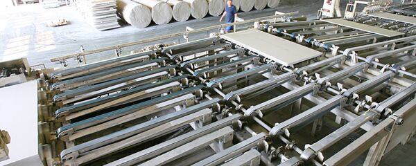 Производство гипсокартона Производство гипсокартона - Sputnik Узбекистан