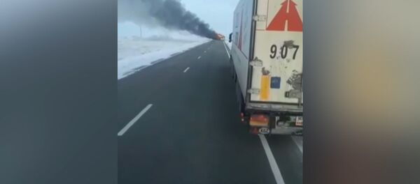 52 человека сгорели в автобусе в Казахстане 52 человека сгорели в автобусе в Казахстане - Sputnik Узбекистан