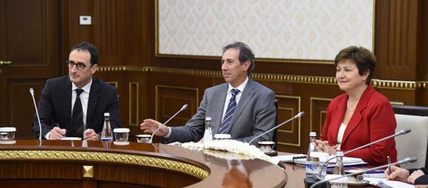 Президент Узбекистана принял делегацию Всемирного банка - Sputnik Узбекистан