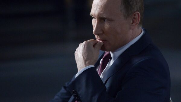 Президент России Владимир Путин - Sputnik Узбекистан