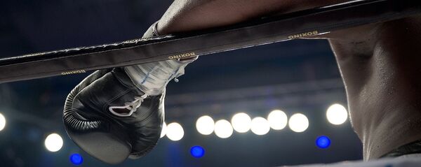 Боксерский поединок Боксерский поединок - Sputnik Ўзбекистон