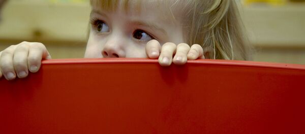 Малыши занимаются в игровой комнате - Sputnik Ўзбекистон