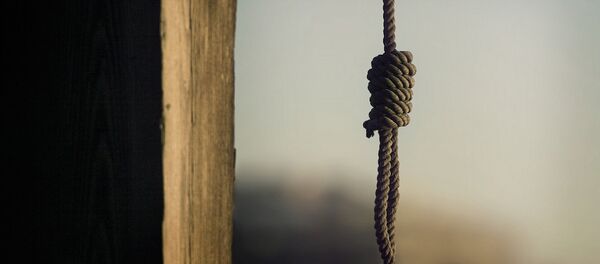 Висельная петля. Архивное фото Висельная петля. Архивное фото - Sputnik Узбекистан