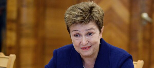 Кристалина Георгиева Кристалина Георгиева - Sputnik Ўзбекистон