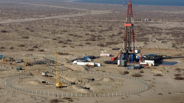 Газовое месторождение в Узбекистане - Sputnik Узбекистан