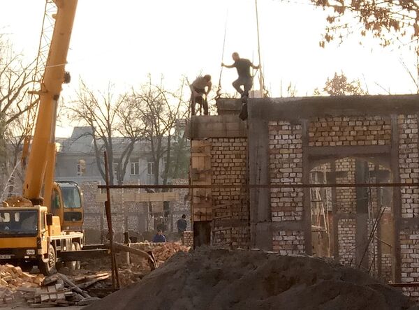 Строительство Кауфманского приюта - Sputnik Ўзбекистон