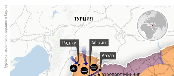 Турецкая военная операция в Сирии - Sputnik Узбекистан