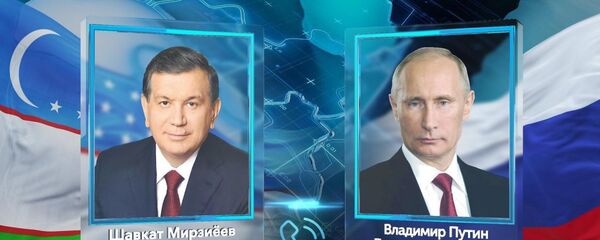 Shavkat Mirziyoyev i Vladimir Putin proveli telefonniy razgovor - Sputnik O‘zbekiston