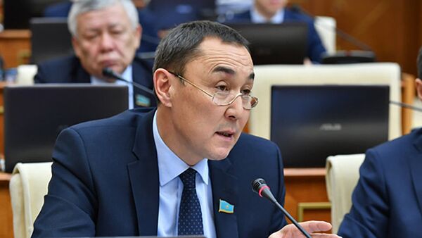 Председатель федерации профсоюзов Казахстана Бахытжан Абдраим - Sputnik Узбекистан