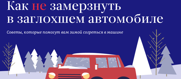 Как не замерзнуть зимой на дороге в автомобиле - Sputnik Узбекистан