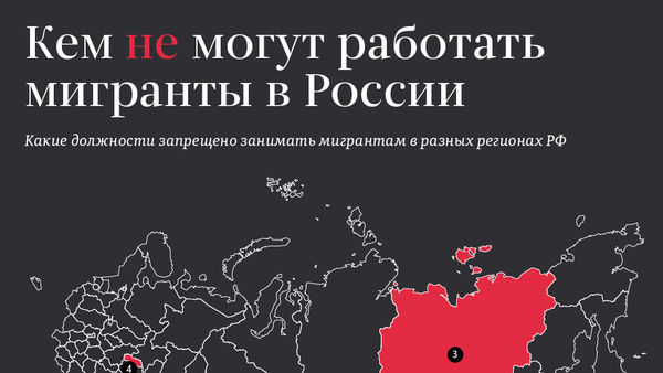 Кем не могут работать мигранты в России - Sputnik Узбекистан