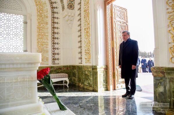 В городе Самарканде открыт мавзолей Ислама Каримова. - Sputnik Узбекистан