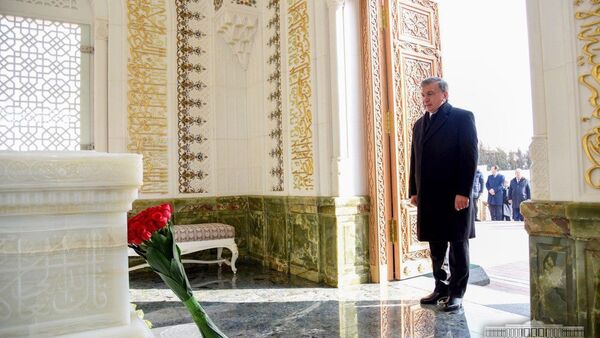 В городе Самарканде открыт мавзолей Ислама Каримова. - Sputnik Узбекистан