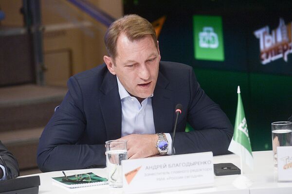 Заместитель главного редактора МИА Россия сегодня Андрей Благодыренко  - Sputnik Узбекистан