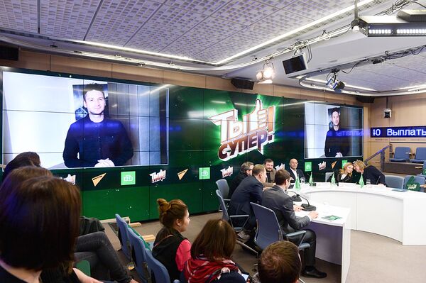 Пресс-конференция, посвященная второму сезону вокального конкурса Ты супер! - Sputnik Узбекистан
