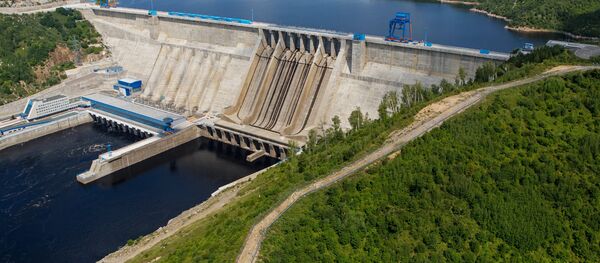 Бурейская и Нижне-Бурейская ГЭС в Амурской области - Sputnik Ўзбекистон