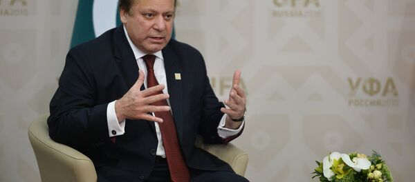 Премьер-министр Исламской Республики Пакистан Наваз Шариф Премьер-министр Исламской Республики Пакистан Наваз Шариф - Sputnik Узбекистан