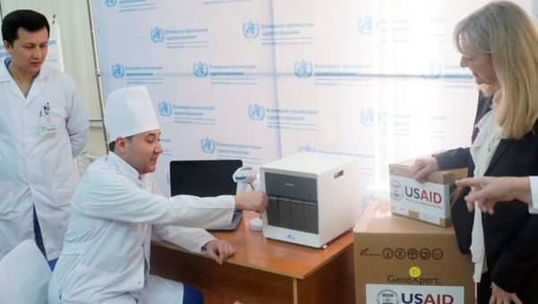 SShA peredayut Respublike Uzbekistan oborudovanie po uskorennoy diagnostike tuberkuleza - Sputnik O‘zbekiston