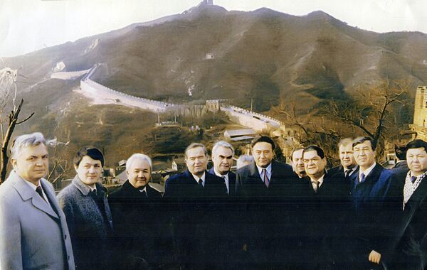 Узбекская делегация в Китае - Sputnik Узбекистан