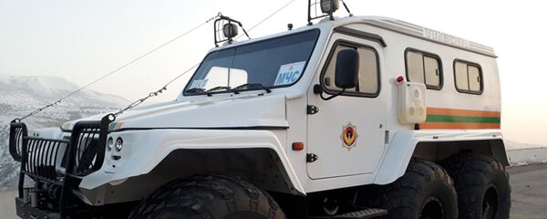 На вооружение СПСУ Камчик поступил вездеход ТРЭКОЛ На вооружение СПСУ Камчик поступил вездеход ТРЭКОЛ - Sputnik Ўзбекистон