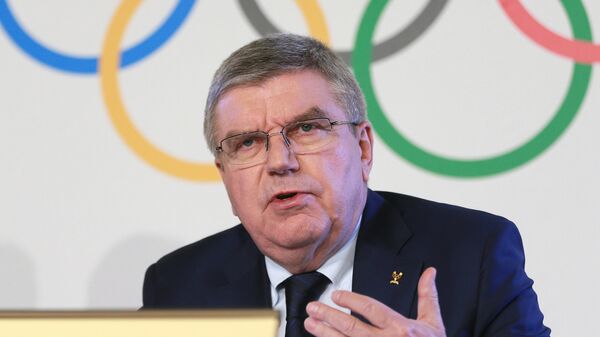 Президент Международного олимпийского комитета Томас Бах - Sputnik Узбекистан