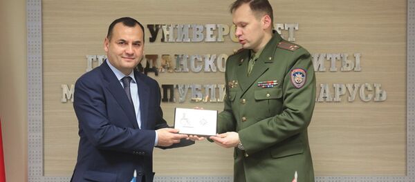 Делегация МЧС Узбекистана посещает Беларусь - Sputnik Узбекистан
