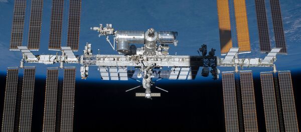 Вид на МКС Вид на МКС - Sputnik Узбекистан