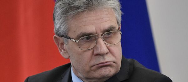 Рабочая поездка президента РФ В. Путина в Новосибирск - Sputnik Узбекистан