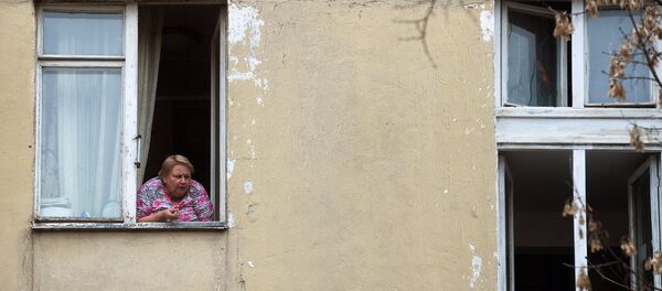 Пятиэтажные дома Пятиэтажные дома - Sputnik Узбекистан